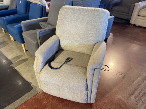 LA-Z-BOY Power Lift Recliner Chair in Grey