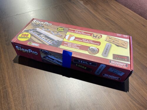 MILESCRAFT SignPRO Sign Making Kit