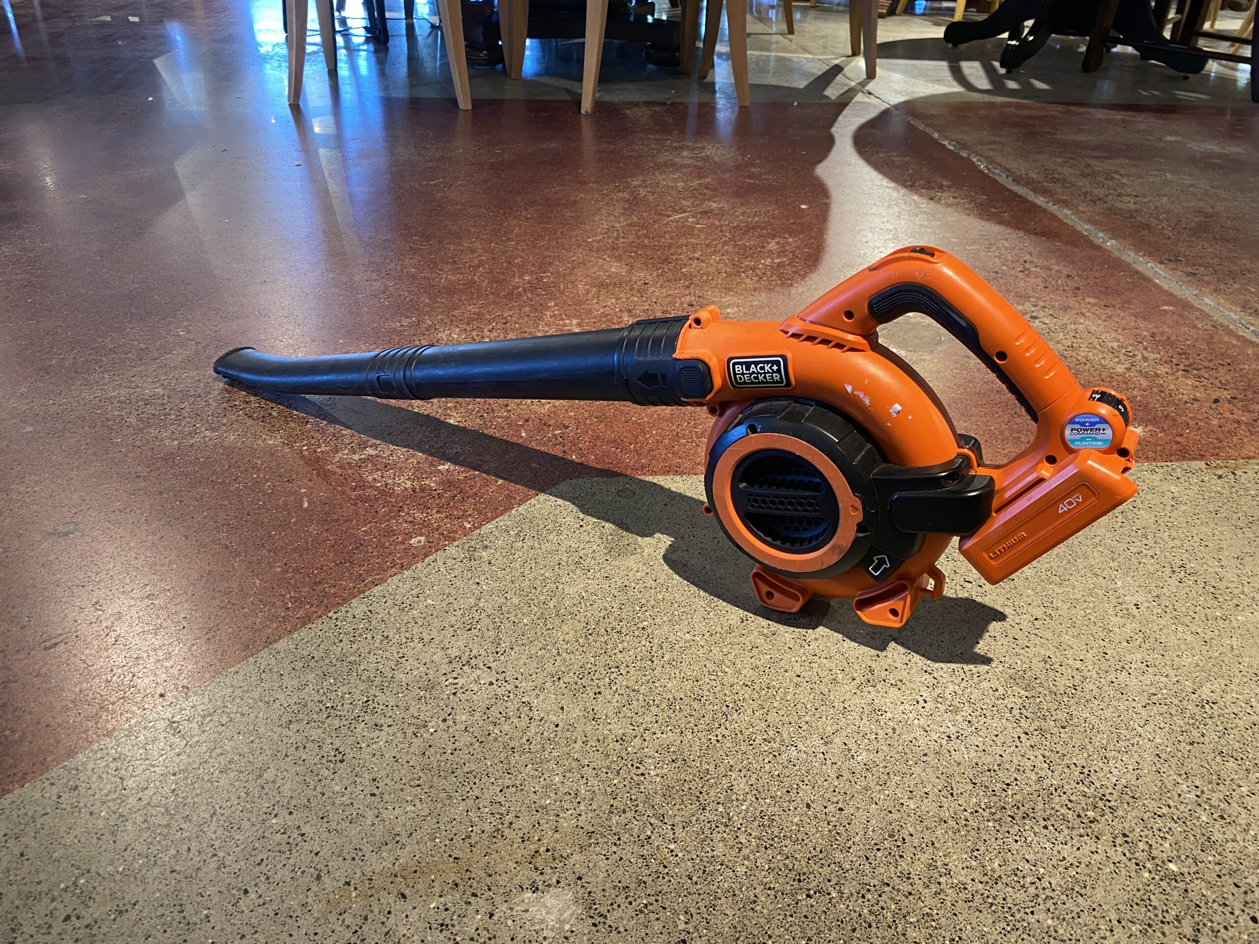 BLACK + DECKER 40V MAX Leaf Blower – Cordless Model #LSWV36