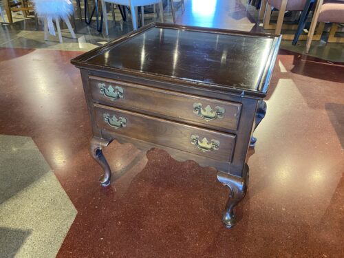 ETHAN ALLEN Cherry Square End Table