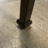 Square Glass Top Solid Metal Coffee Table