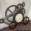 Industrial  Metal Gears Hanging Wall Clock