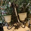 DESIGN SOLUTIONS 5-Arm Chandelier w/ Glass Shades