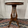 Ornate Marble Topped Side Table