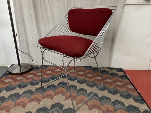 Verner Panton Wire Grid Lounge Chair