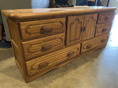 Chunky Cottagecore Doublewide Dresser