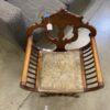 Victorian Mahogany Slatted Curule Chair