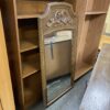 Ornate 6-Drawer Wooden Dresser w/ Mirror