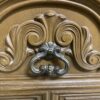 Ornate 6-Drawer Wooden Dresser w/ Mirror