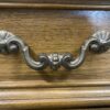 Ornate Wooden 2-Drawer Nightstand