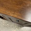 2-Shelf End Table w/ Cupholders & Newspaper Stand