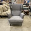 IKEA Standmon Light Grey Modern Wingback