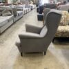 IKEA Standmon Light Grey Modern Wingback