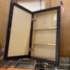 Espresso Brown Mirror Door Medicine Cabinet