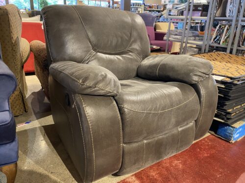 Plump & Comfortable Manual Rocker Recliner Armchair