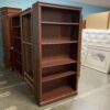 Cherry Stained 5-Shelf Bookcase