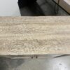 Weathered Grey Wooden 2-Door Cabinet