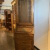 Floral 3-Drawer Secretary Desk Hutch