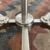 POSSINI Euro Marya Modern Chandelier in Brushed Nickel