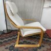 Birch Veneer IKEA Poang Armchair