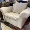 Deep & Wide Cream Cuddle-Up Armchair