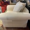 Deep & Wide Cream Cuddle-Up Armchair