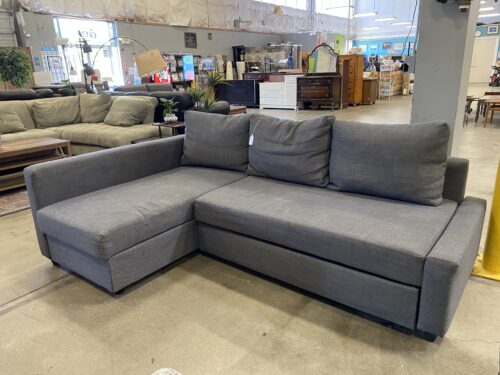 IKEA Friheten Smokey Grey Pull-Out Sleeper Sofa