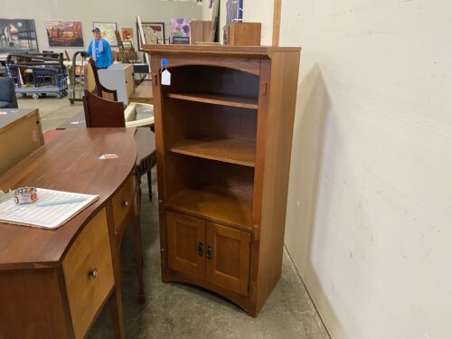 BASSETT Mission Style Pantry Cabinet