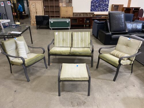 Black Metal Framed Sunkissed Patio Set