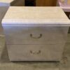 Made in Italy Marble-Look 2-Drawer Nightstand