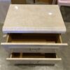 Made in Italy Marble-Look 2-Drawer Nightstand