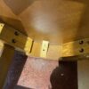 Sturdy Round 2-Tier Foyer Table