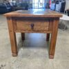 SUNNY DESIGNS Sedona Wood and Slate End Table