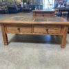 SUNNY DESIGNS Sedona Wood and Slate Coffee Table