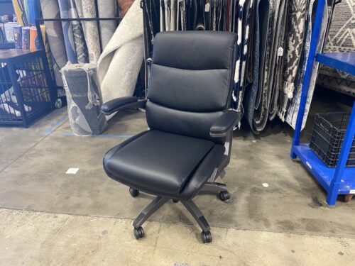 NEW! LA-Z-BOY Black Leather Head Office Managers Chair