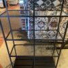 Carlito Open Metal & Glass Display Shelf