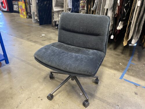 ELLE DÉCOR Gracie Criss-Cross Office Chair in Black