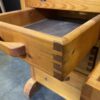 Solid Wood 8 Drawer Shop Table with Dovetail Drawers