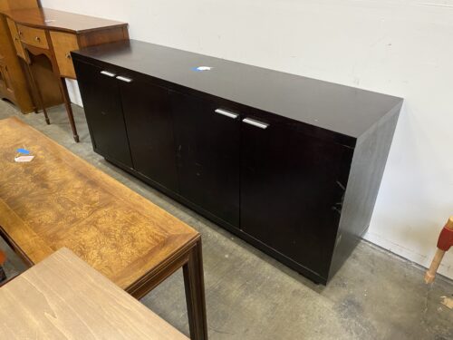 Dark Cherry 4 Door Console Cabinet