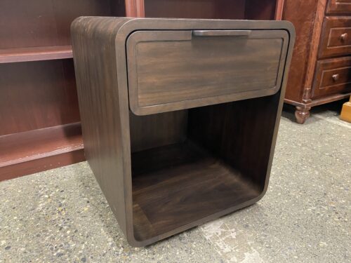 RESTORATION HARDWARE Santiago Open Nightstand in Espresso