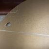 RESTORATION HARDWARE Aero Round Dining Table BASE ONLY in Antiqued Brass