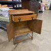 Vintage Nightstand with Elegant Twist Legs