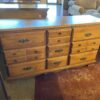 Traditional Wooden Nine Drawer Dresser