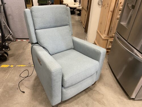 FLEXSTEEL Seafoam Powered Recliner