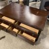 POTTERY BARN Wooden Apothecary Coffee Table