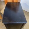 Black Dresser with Two Deep Drawers