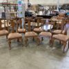 QUEEN ANNE  Walnut Dining Chairs Set of 8