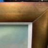 Original Canoe on Lake Oil Painting