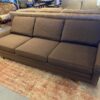 VILLAGE FURNITURE INC Brown Three Seater Couch