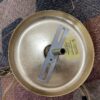 Brass Octagonal 6-Light Chandelier